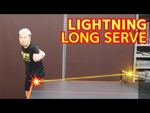 爆速ロングサーブのコツ｜やっすん【卓球知恵袋】