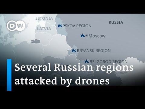 Russia claims West helped Ukraine with drone attacks | DW News