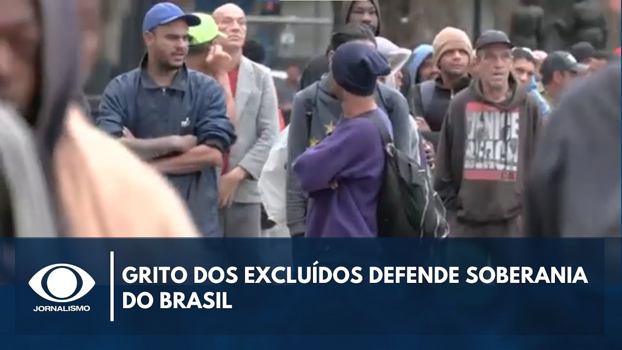 Grito dos excluídos defende soberania do Brasil