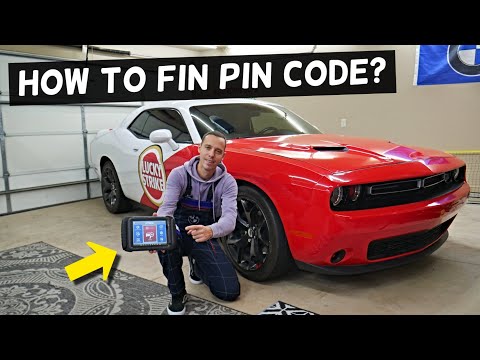 HOW GET FIND PIN CODE ON DODGE CHALLENGER CHARGER