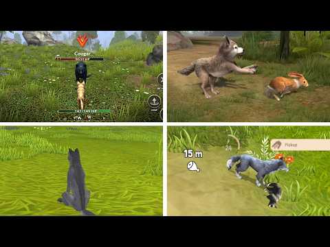 Top 5 Wolf Games For Android 2025 | High Graphics