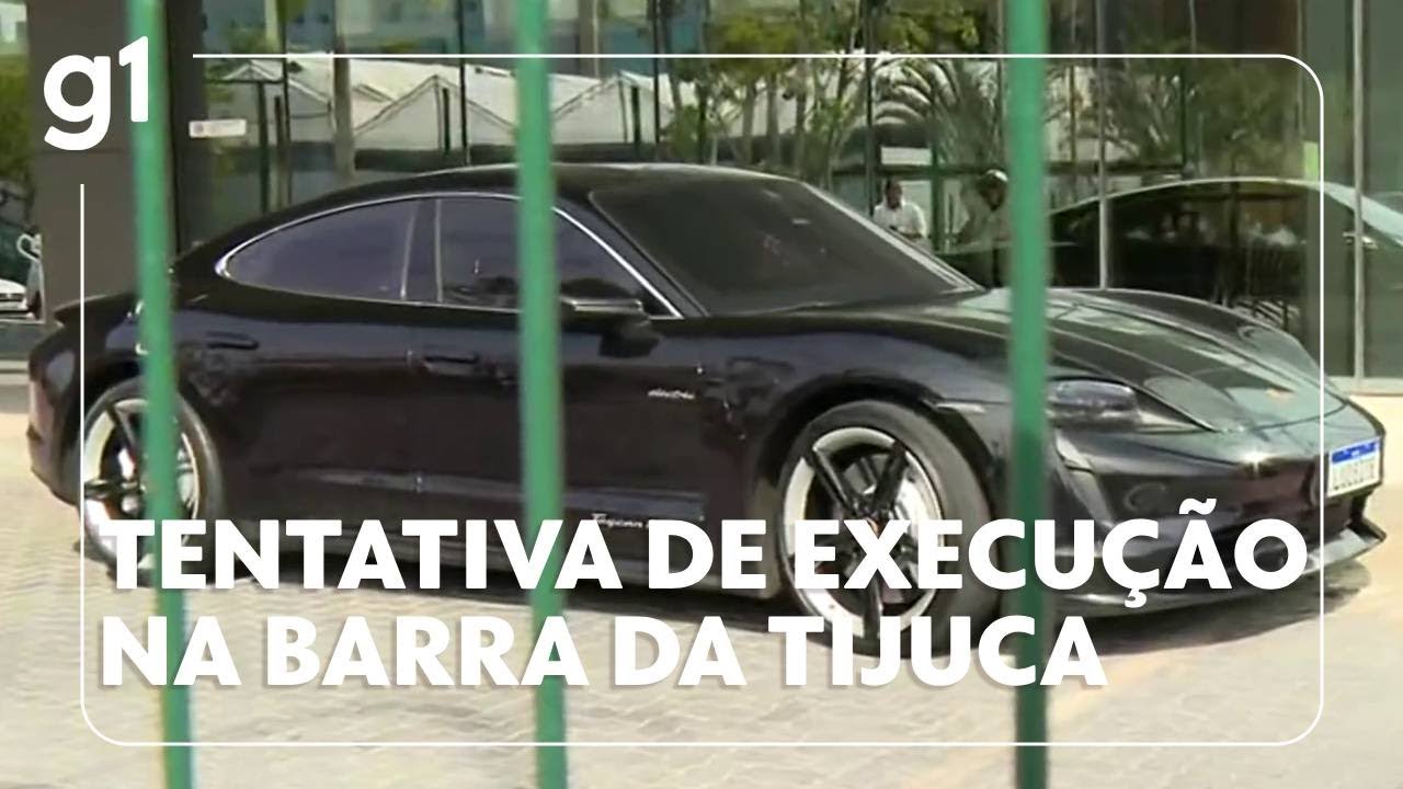 JH Vinícius Drummond estava no carro atacado a tiros na Avenida das Américas no Rio de Janeiro g1