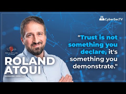 Roland Atoui: “Trust is not something you declare, it’s something you demonstrate.”