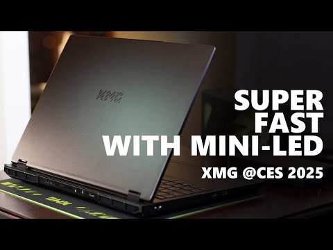 The perfect gaming laptop, a massive workstation and upgradable RAM for Strixpoint – XMG @CES2025