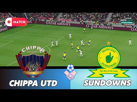 Mamelodi Sundowns vs Chippa Utd | Premiership 2026 Simulation | eFootball PES 21 Realistic Gameplay