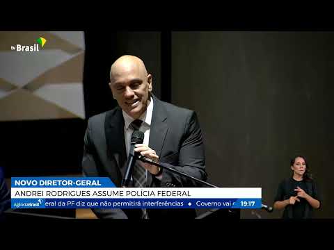 Andrei Rodrigues toma posse como Diretor-Geral da Polícia Federal