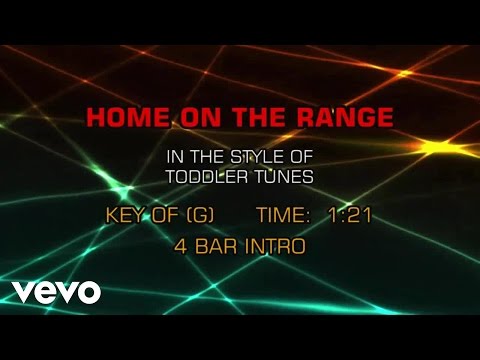 Children's Toddler Tunes - Home On The Range (Karaoke) - UCQHthJbbEt6osR39NsST13g