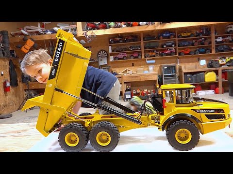 YouTube GOLD: (the Prep) VOLVO A40G Articulating Dump / Rock Truck 2019 (1/14 scale) | RC ADVENTURES - UCxcjVHL-2o3D6Q9esu05a1Q