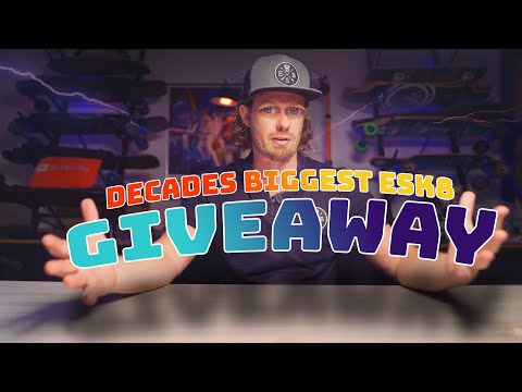 New Decade of Esk8 + Biggest Ever Esk8 Giveaway | Over $6000 Prizes to be won!