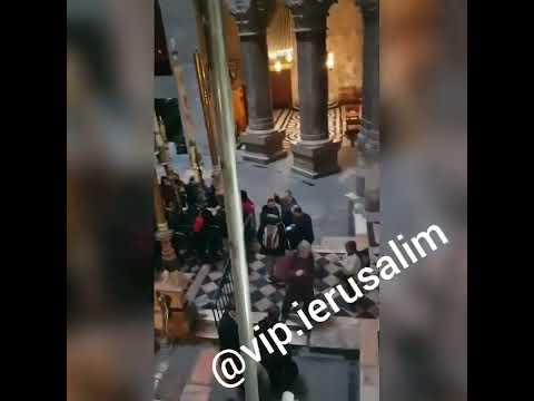 Рестоврация в Храме. Ипрусалим #иерусалим #храмгробагосподня #пасха2025 #кувуклия #каменьпомазания