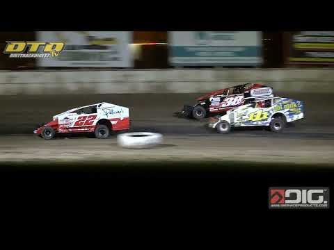 Ransomville Speedway | Modified Feature Highlights | 8/9/24 - dirt track racing video image