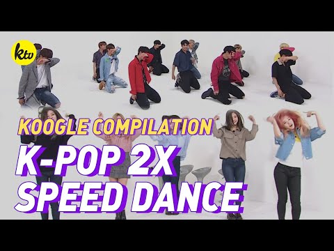 K-Pop Idols 2X SPEED DANCE | KPOP COMPILATION