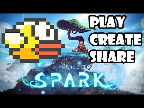 Let's Play & Create Project Spark: Flappy Bird Nightmare (beta gameplay) part 1 XBOX ONE - UCC-RHF_77zQdKcA75hr5oTQ