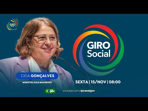 🔴 GIRO SOCIAL I Cida Gonçalves