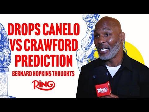 Bernard Hopkins Drops HONEST Canelo Alvarez Vs. Terence Crawford Prediction