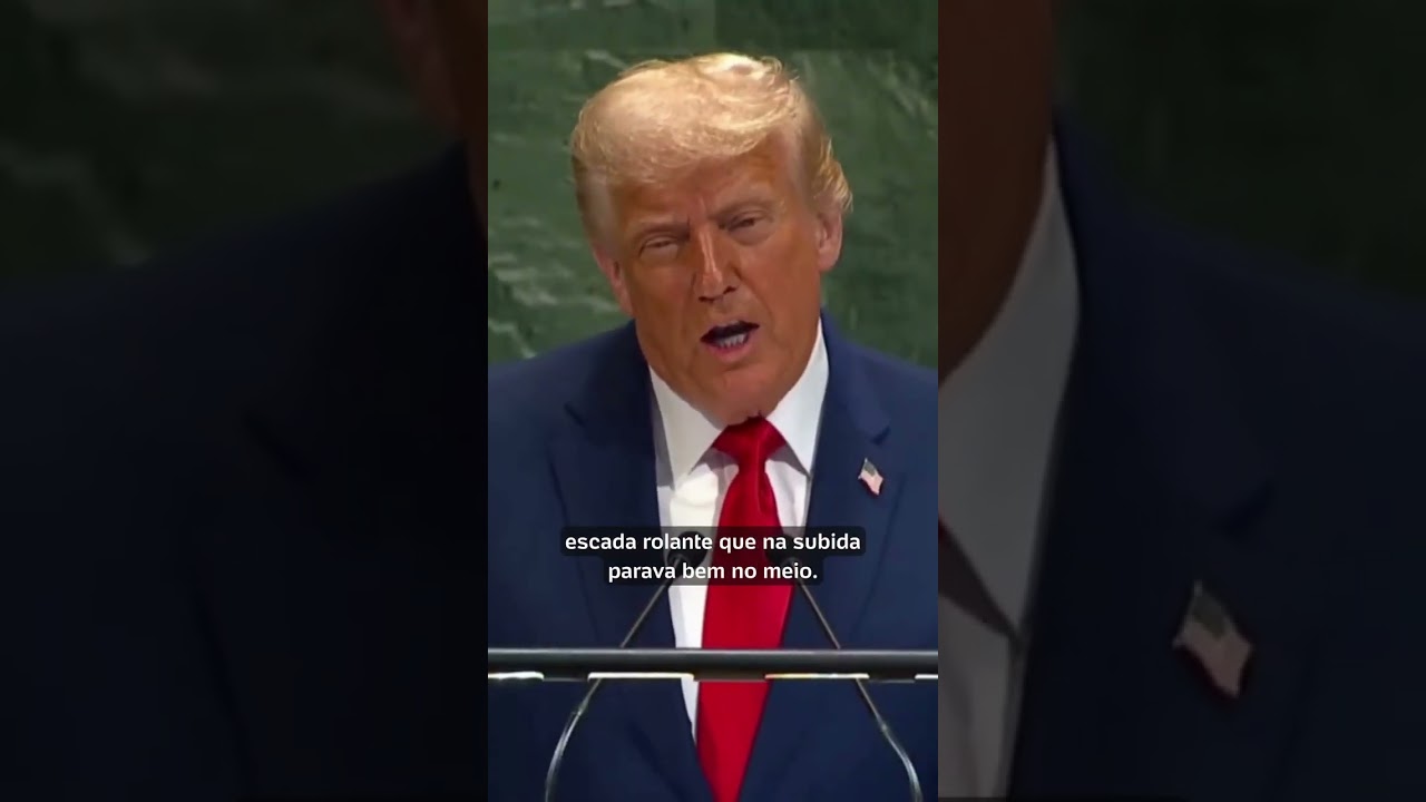 Sem provas Trump diz na Assembleia Geral que acabou com sete guerras e acusa ONU não ajudou