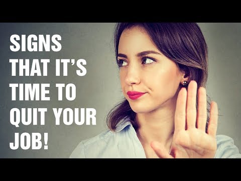 Want To Quit Your Job? 16 Signs You Need To Leave - UCgJgDI5G8PaaVOrLd0Z_Cxg