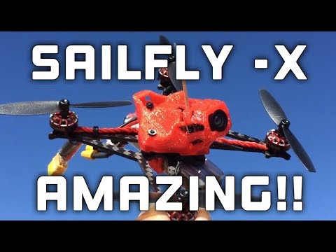 It's Too Fast!!!   Test Flight  --  Happymodel Sailfly-X - UC9l2p3EeqAQxO0e-NaZPCpA