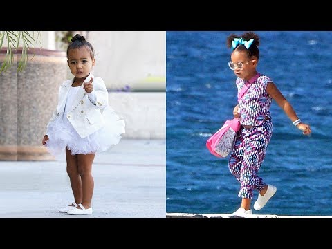 Kim Kardashian's Daughter vs Beyonce's Daughter - Who Is The Most Fashionable.?  ★ 2017 - UCbAckDXD-8pNEi5tCICqmBw