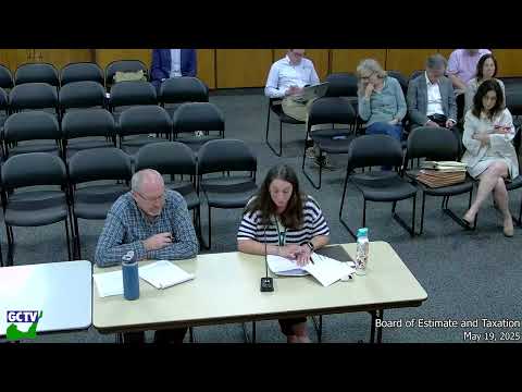 Board of Estimate & Taxation, May 19, 2025