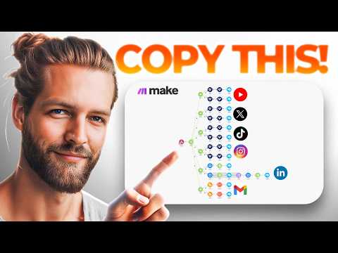 This Social Media AI Automation Scrapes 1000 Viral Ideas Daily! (100% Automated!)