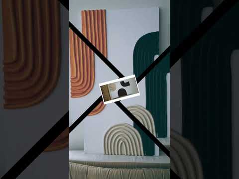 Pencere bandıyla yapilan tablolarimi boyadım #pencere #bant #bohem #fitil #boya #kendinyap #art #diy