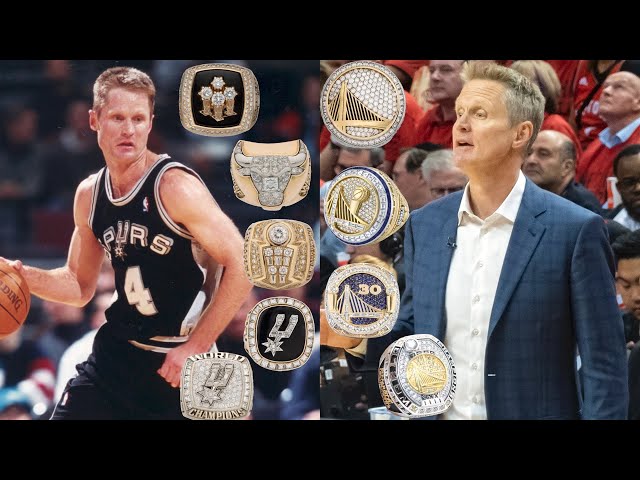 How Many NBA Rings Does Steve Kerr Have?
