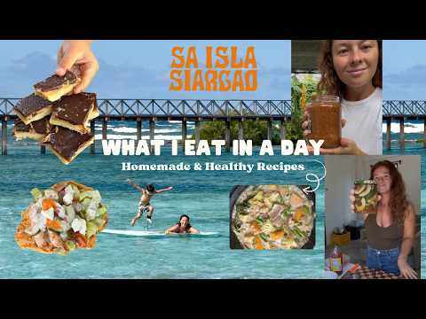 What I Eat In A Day | Healthy homemade recipes for lunch dinner + bonus sweet treat!