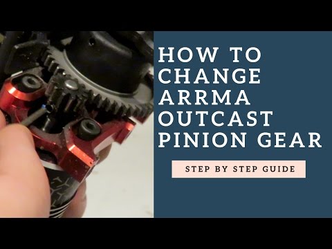 How To Change Arrma OutCast Pinion Gear - Step By Step Guide - UCdsSO9nrFl8pwOdYnL-L0ZQ