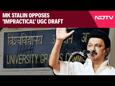 Tamil Nadu News | MK Stalin Opposes 'Impractical' UGC Draft