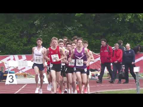 5000m Men A race British Universities Colleges Sports BUCS Championships 02052022