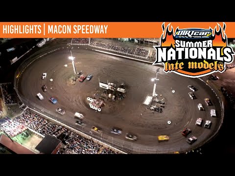 DIRTcar Summer Nationals Late Models | Macon Speedway | July 6, 2023 | HIGHLIGHTS - dirt track racing video image