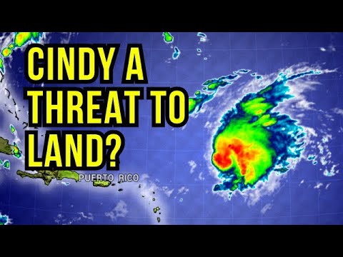 Tracking Cindy as it moves near Bermuda and Canada…