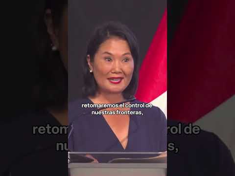 Keiko Fujimori: “Vamos a enfrentar la extorsión con una estrategia clara” #trome #elecciones2026