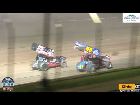 10.6.2024 GLSS OhioCAT A-Main Millstream Speedway - dirt track racing video image