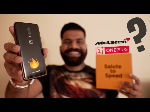 OnePlus 6T McLaren Edition Unboxing & First Look - 10GB RAM & WARP Charge