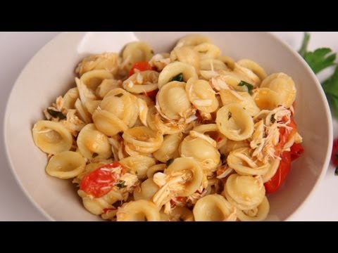 Orecchiette with Crab Recipe - Laura Vitale - Laura in the Kitchen Episode 372 - UCNbngWUqL2eqRw12yAwcICg