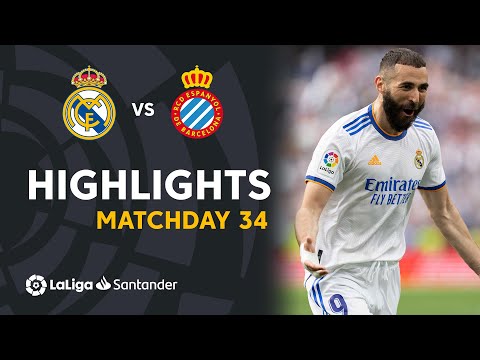 Resumen de Real Madrid vs RCD Espanyol (4-0)