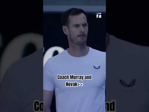 Dream team 😍🤝 #tennisaustralia #ausopen #djokovic #murray