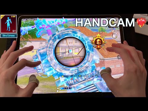 No.1 pubgm Player🔥 Best 6finger HANDCAM iPad Pro M2 chip‼️ | Solo vs Squad - PUBG MOBILE