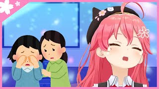 転校する時に友達が歌ってくれたカラオケソングについて【さくらみこ切り抜き/Sakura Miko Clips】【ホロライブ切り抜き】