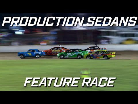 Production Sedans: A-Main - Lismore Speedway - 19.02.2022 - dirt track racing video image