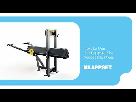 Lappset Sisu | How to Use the Sisu Incline Bench Press