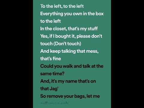 Irreplaceable Lyrics - Beyoncé ❤️❤️❤️ #beyonce #irreplaceable #spotify #lyrics @beyonce