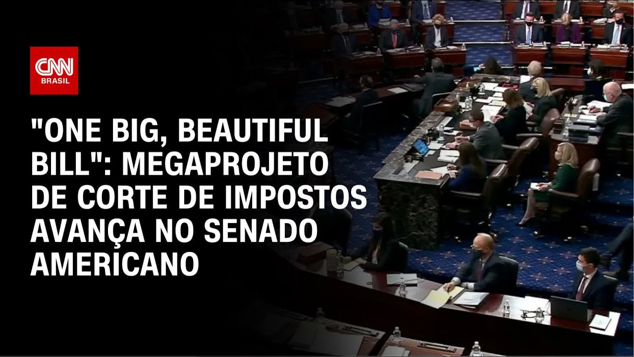 Megaprojeto de corte de impostos de Trump avança no Senado dos EUA | AGORA CNN