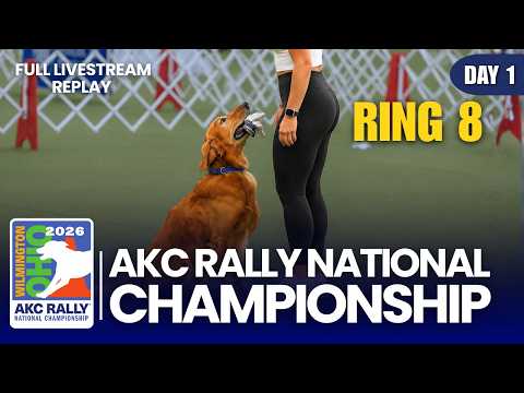 2026 AKC Rally National Championship | Ring 8 | Day 1