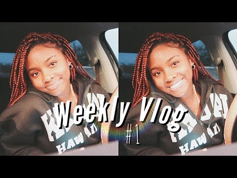 WEEKLY VLOG 1: Self-care, decorating room & College  🌺