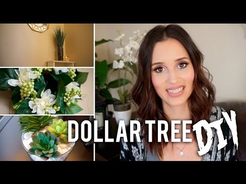 Dollar Tree DIY - Greenery For Your Home - UCwrr3IkHMeDIAj7zjq17qoA