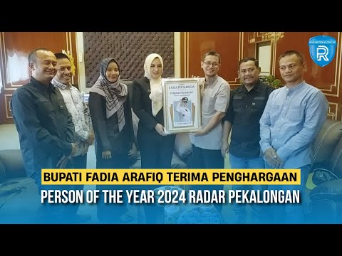 Bupati Fadia Arafiq Terima Penghargaan Person Of The Year 2024 Radar Pekalongan