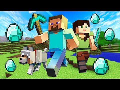 FINDING DIAMONDS!! MINECRAFT w/ MY GIRLFRIEND!! (Minecraft #2) - UC2wKfjlioOCLP4xQMOWNcgg